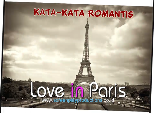  Kata Kata  Mutiara  Love In Paris Kata Kata  SMS