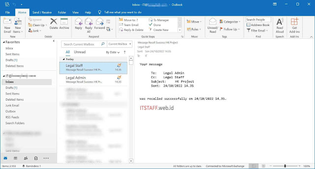 Recall This Message Outlook - ITSTAFF.web.id