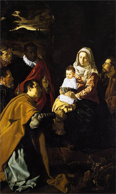 Diego Velazquez, Adoration of the Kings, art