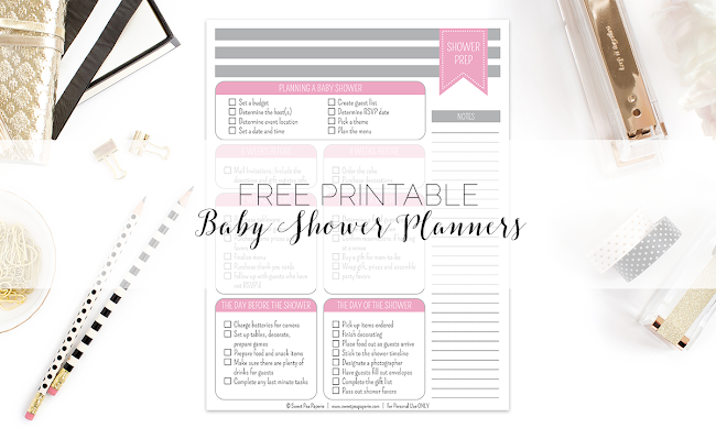 Free Baby Shower Planner Plan a Baby Shower