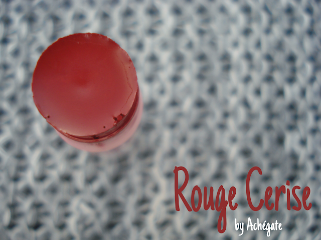 Pintalabios bio Rouge Cerise by Achégate (rojo cereza ecológico)