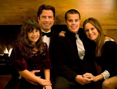 John+Travolta+And+Family,John+Travolta news, gossip news, celebrity gossip