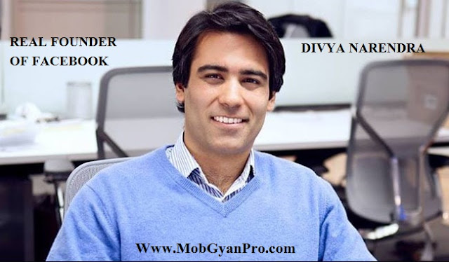 REAL FOUNDER OF FACEBOOK DIVYA NARENDRA