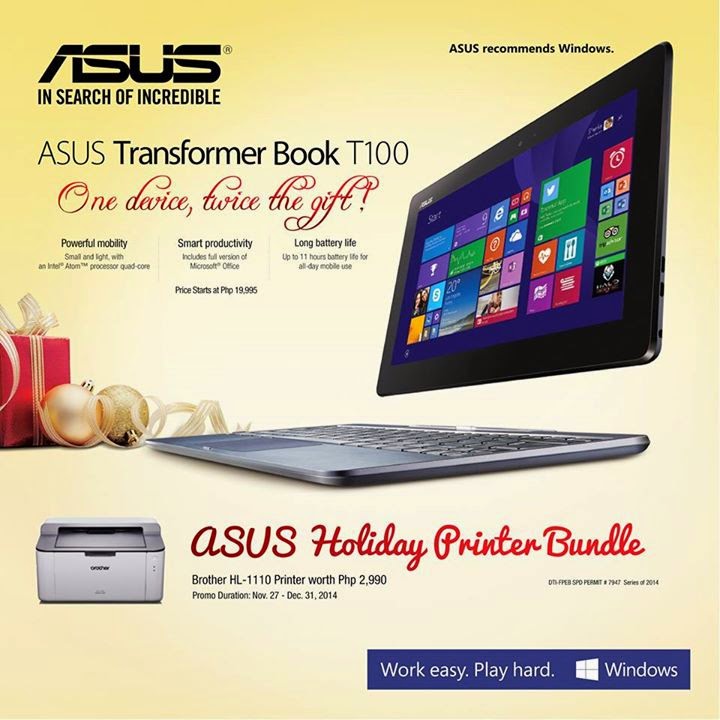 ASUS Holiday Printer Bundle