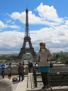 Paris France Eiffel Tower from Trocadéro