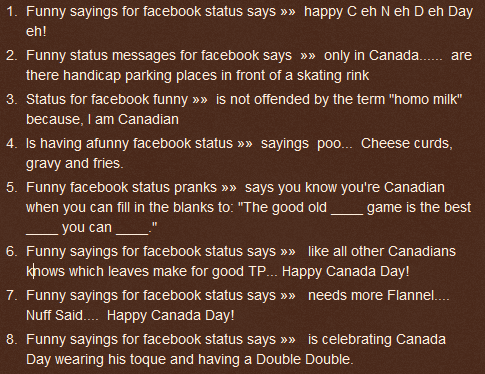 facebook status sayings