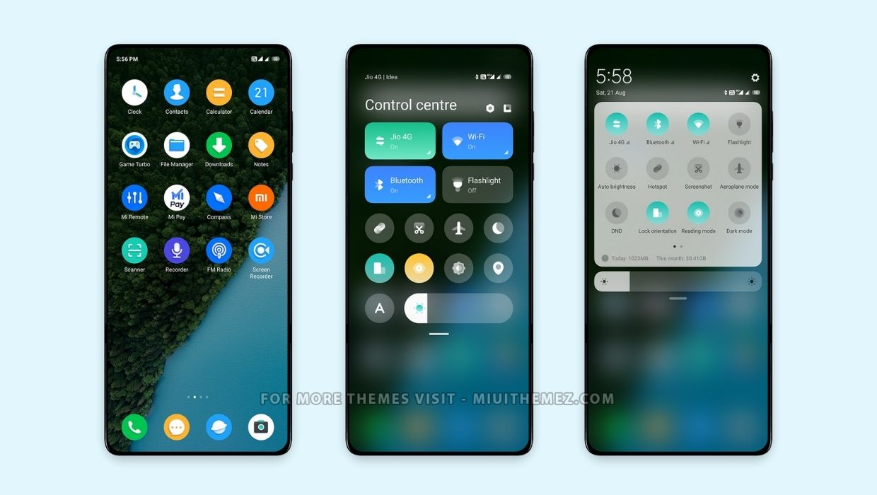 Sea Land MIUI Theme