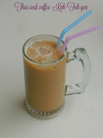 Thai Iced Coffee, Kah Feh yen - Thai Iced Coffee