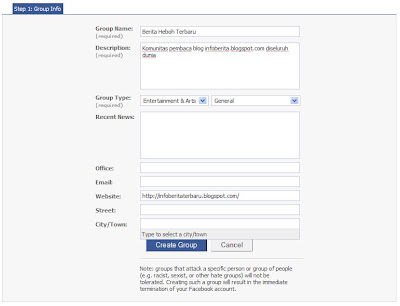 cara membuat grup di facebook