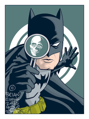 San Diego Comic-Con 2015 Exclusive Dark Knight Edition Batman “Detective Comics #776” Variant Screen Print by Brian Ewing