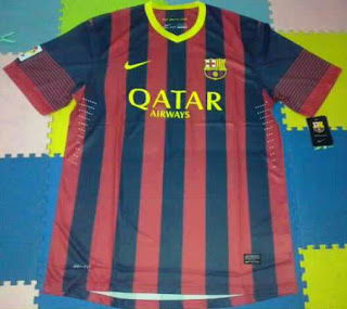 Leaked Jersey Grade Ori Barcelona Home season 13/14