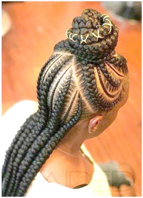 2019 latest african cornrow hairstyles: beautiful and breathtaking cornrow hairstyles for ...