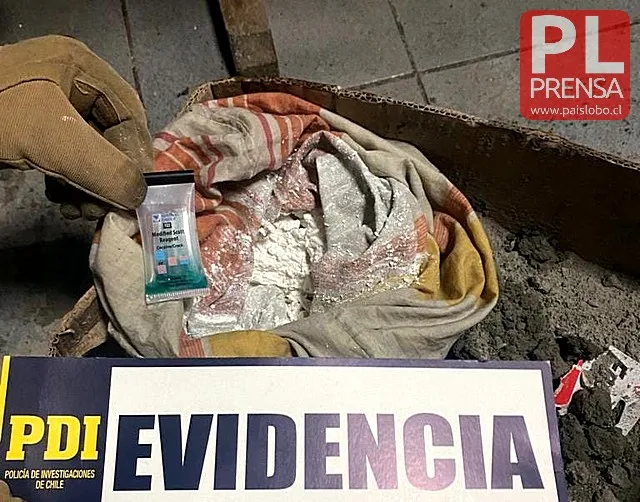 Osorno: laboratorio clandestino de droga