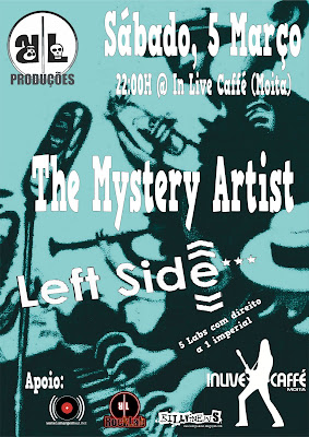 The Mystery Artist + Left Side @ In Live Caffé