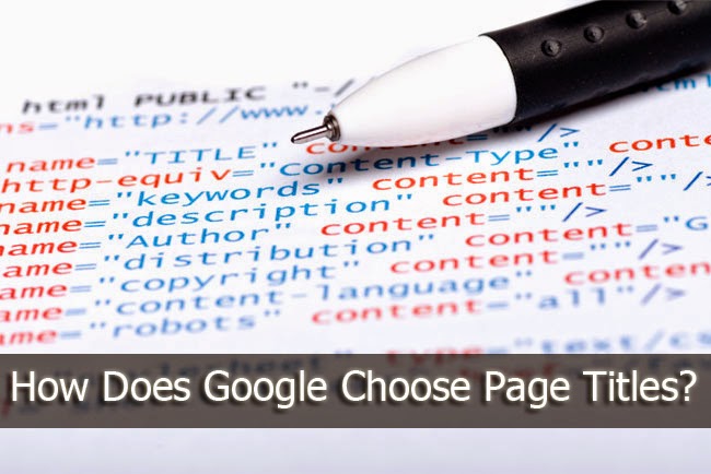 How Does Google Choose Page Titles?