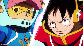 ワンピース アニメ 1096話 チョッパー ルフィ エッグヘッド ONE PIECE Episode 1096 Egghead Arc