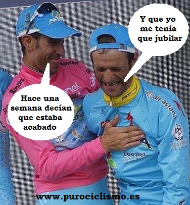 Meme de Nibali y Scarponi