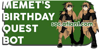 Memet's Birthday Quest Bot AQW
