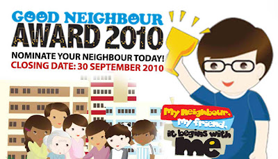 Good Neighbour Award 2010, Singapore