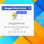 Add Professional Writer Identifier For Blogger