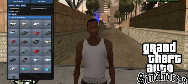 GTA San Andreas New Cheat Menu 1.6 Free Download For Pc