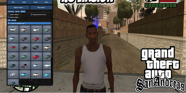 GTA San Andreas New Cheat Menu 1.6 Free Download For Pc