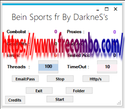 Bein Sports Fr By Darkness HQ TOOL Support ALL Proxies