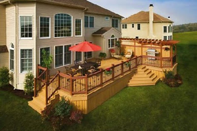 Decking Designs on The Convenience Deck Designed By Trex