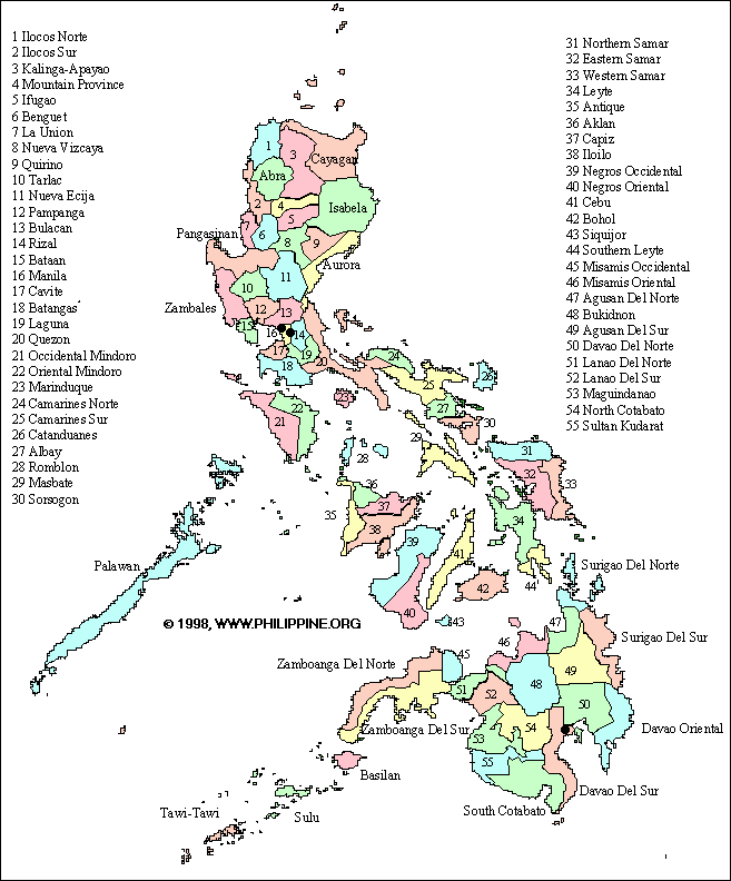 The Visayas consists of