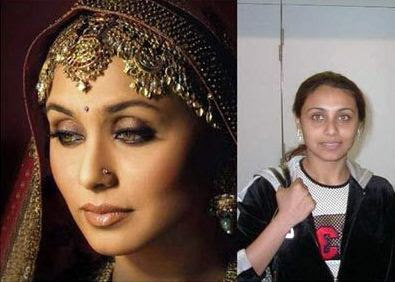 Rani Mukerji Foto tanpa Makeup