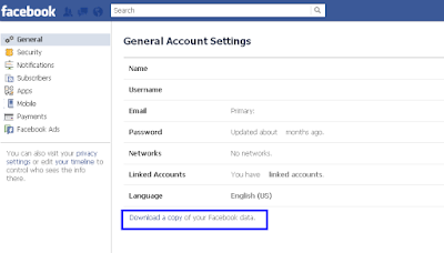 Facebook Account Settings