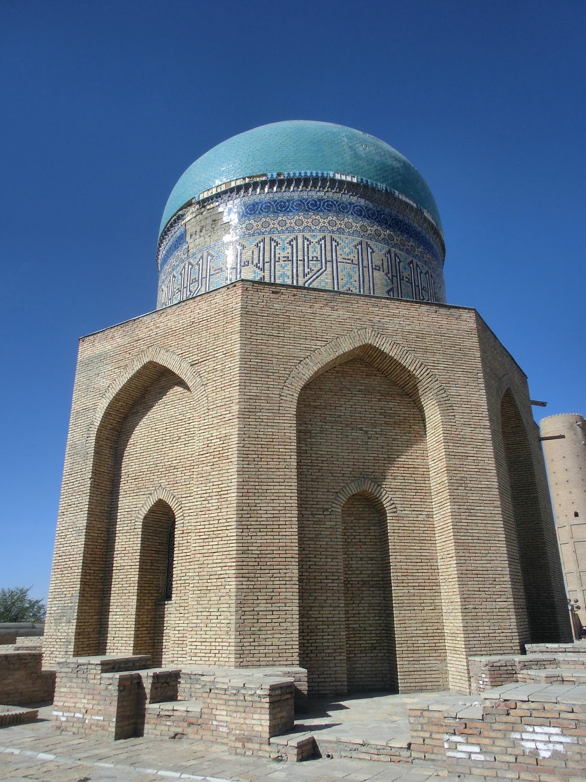 Go To The World From The Far East Mausoleum Of Khoja Ahmed Yasawi In Turkestan Kazakhstan