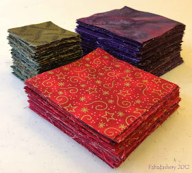 Red, Green, Purple Qult Fabric