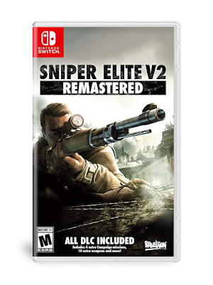 Sniper Elite V2 Remastered Game Cover Nintendo Switch
