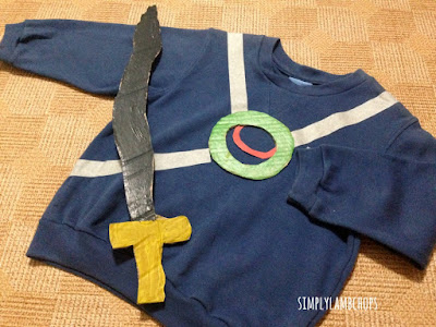 Simply Lambchops DIY Sea Quest costume