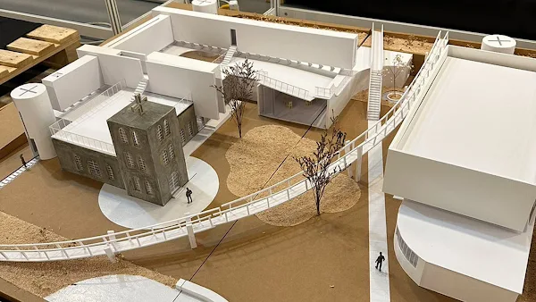 ▲大葉大學空設系作品「日常儀式－神聖性空間與鄉村發展」。（記者林明佑翻攝）