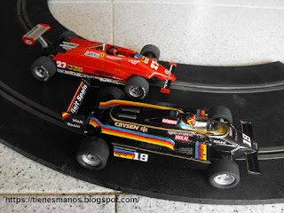 Slot, March 821 y Ferrari 126-C2