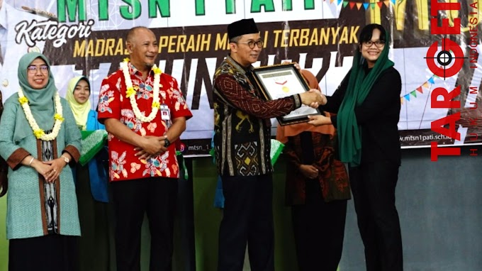 Raih Rekor MURI, Peringatan Harlah MTsN 01 Pati Dihadiri Pj Bupati PATI