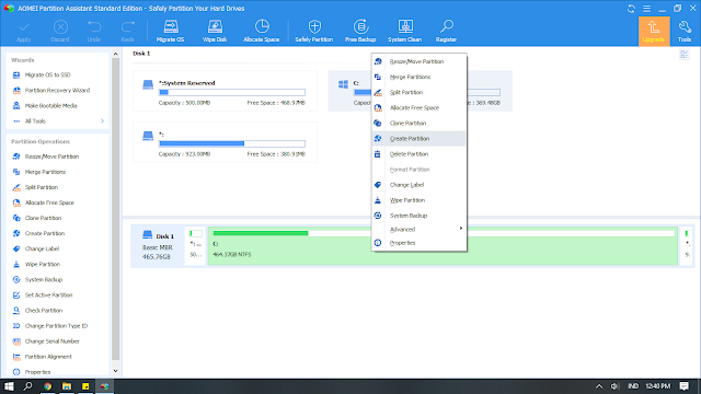 Cara Partisi Harddisk yang Sudah Terinstall Windows