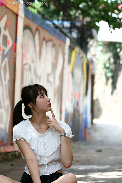 3 Yeon Da Bin - Outdoor-Very cute asian girl - girlcute4u.blogspot.com