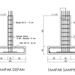 cara membuat struktur pondasi