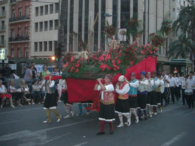 Conjunto floral de uno de los Barrios