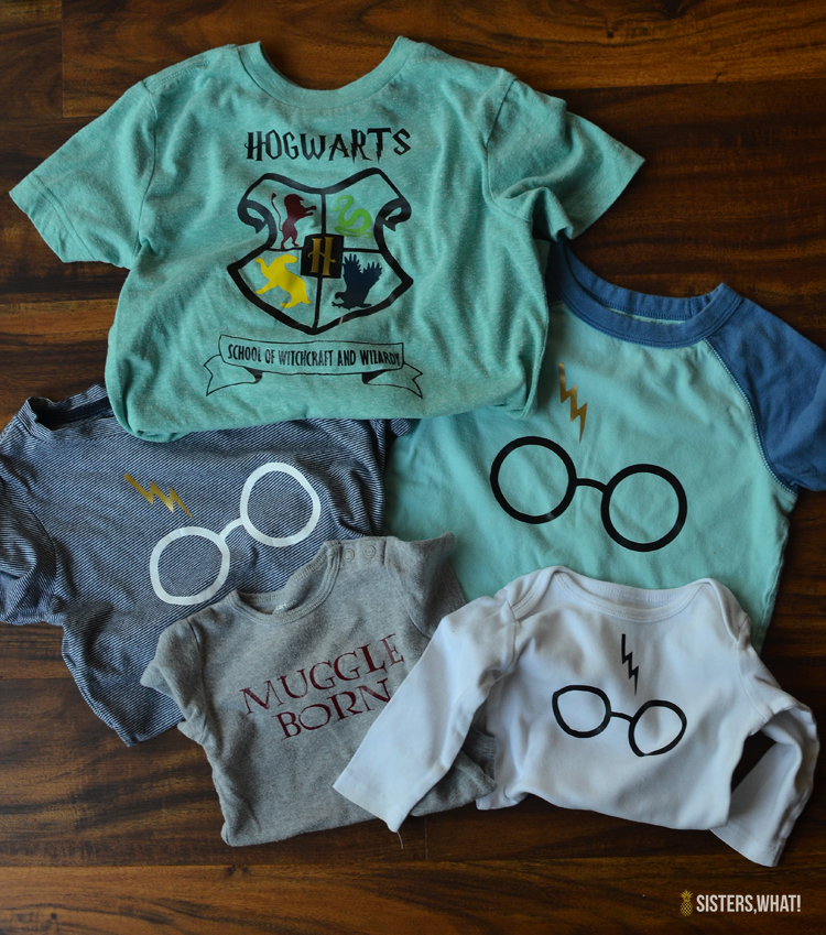Download Harry Potter Book list Shirt with free SVG and Silhouette ...