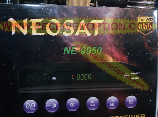 NEOSAT NE-9950 HD RECEIVER POWERVU KEY NEW SOFTWARE