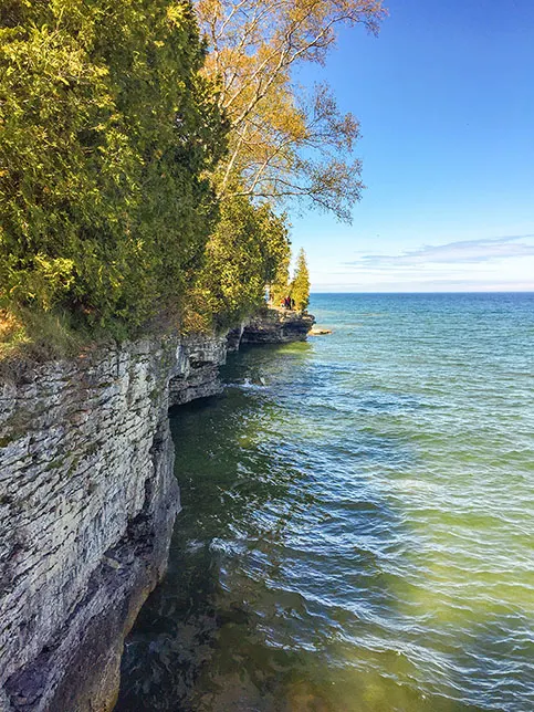 Cave Point County Park in Door County WI