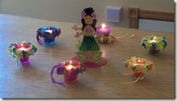 Lullaby Luau decor