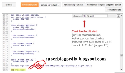 cara edit html template blog baru