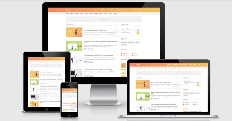 Fletro Blogger Template