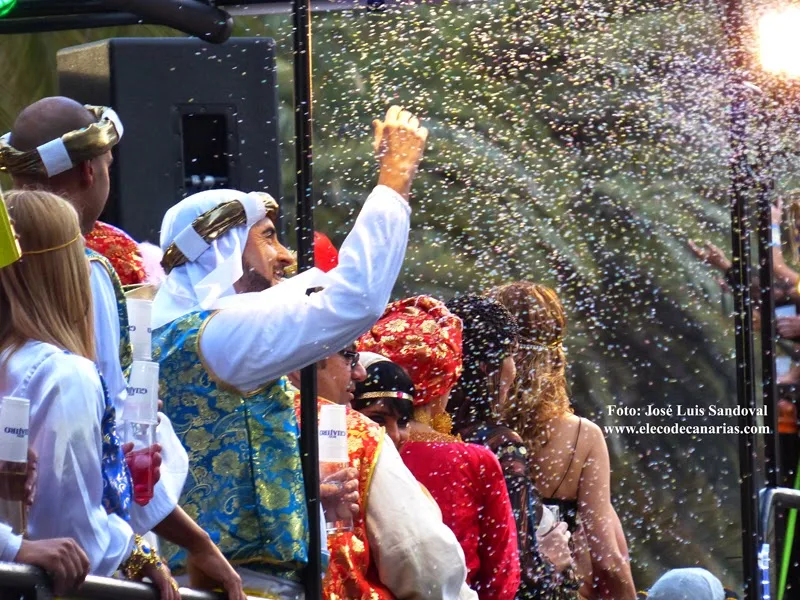 Fotos cabalgata Carnaval Las Palmas Gran Canaria 2015