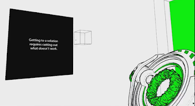Antichamber - Look to the walls for hints.